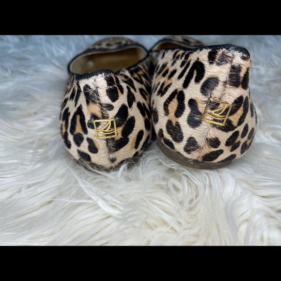 💫 Sperry Cheetah & Gold Sparkle Flats 💫 - Picture 3 of 6